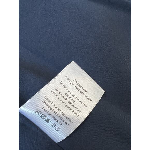 Veronica Beard Anoki Denim Dickey Jacket Size 4 Dark Oxford Wash Business Casual - Picture 6 of 9